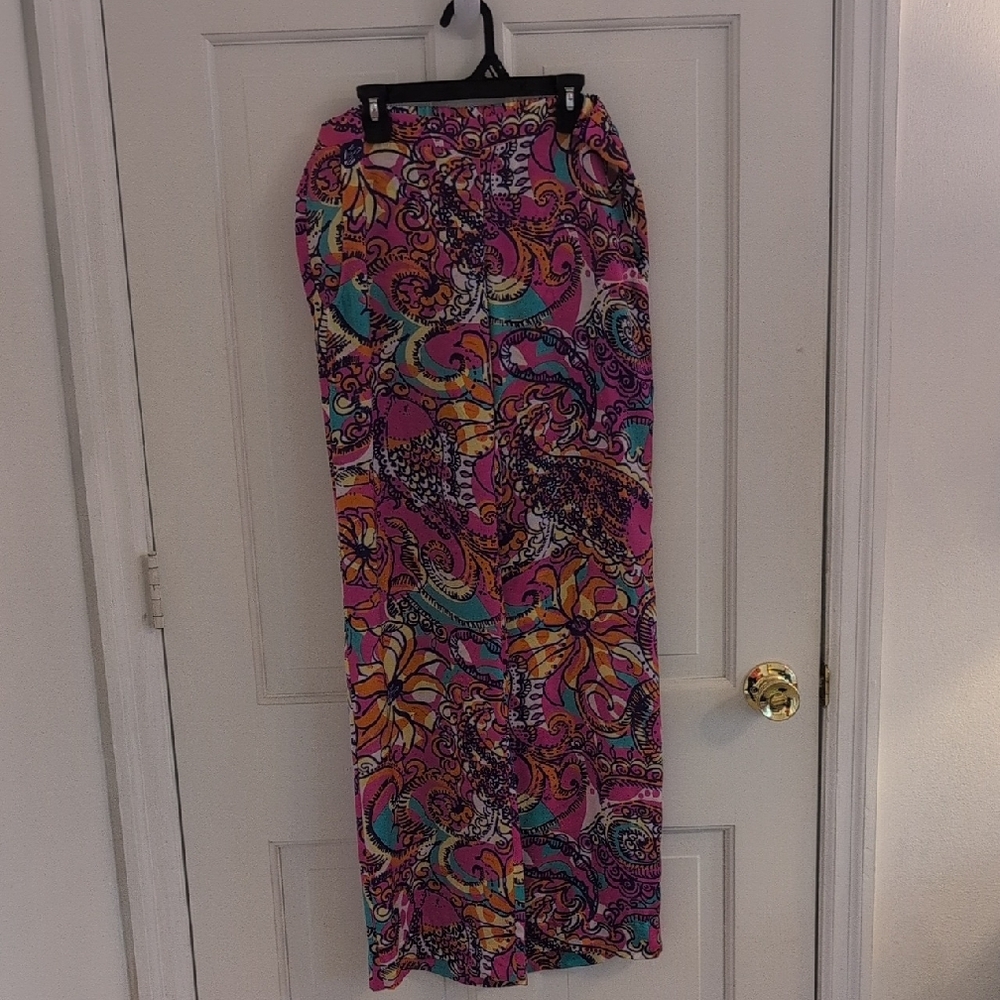 Lilly Pulitzer Multicolor Paisley Palooza Pants